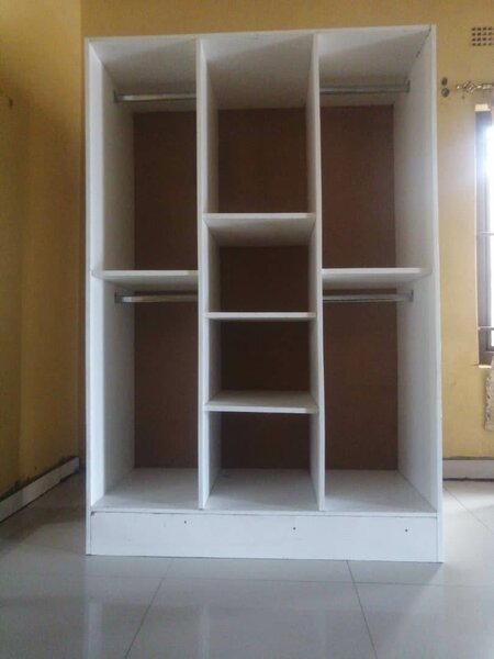 Open wardrobe