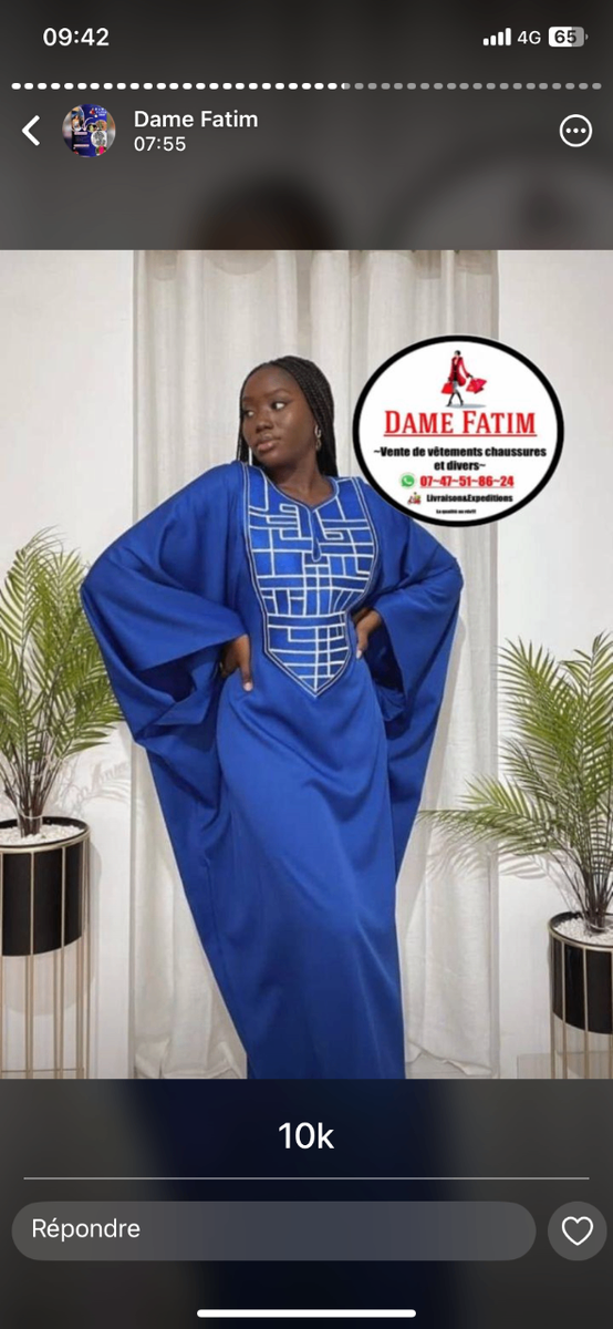 Boubou de ramadan