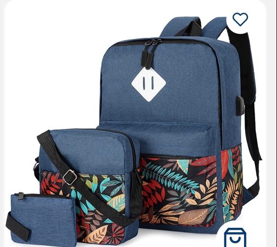 Three piece bags