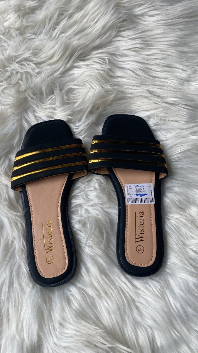 Sandales noires élégantes