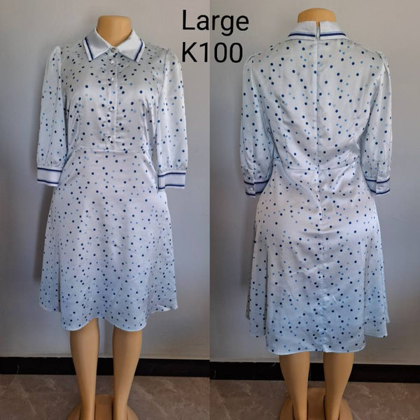 Robe bleu
