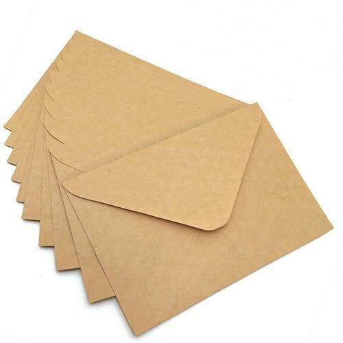 Enveloppe kaki