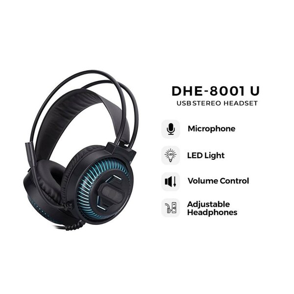 Casque Gaming USB HP