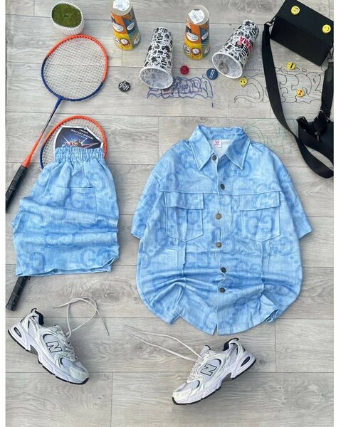 Trendy Graffiti Shirt Sets