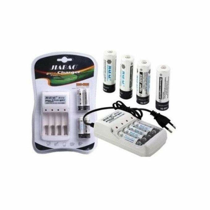 Chargeur Ni-MH avec piles rechargeables