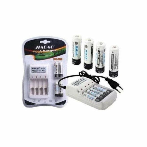 Chargeur Ni-MH avec piles rechargeables
