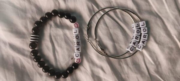 Beaded bracelets and waist beads