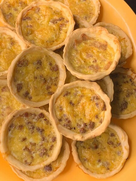 Mini quiches viande hachée