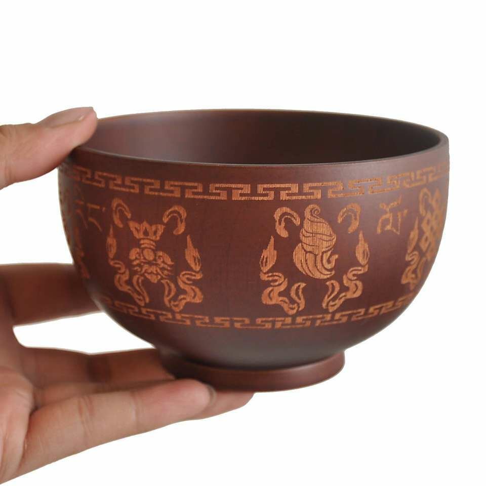 Bol chinois en Bois saladier