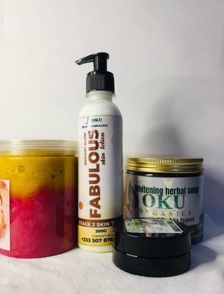 Skin glowing body care