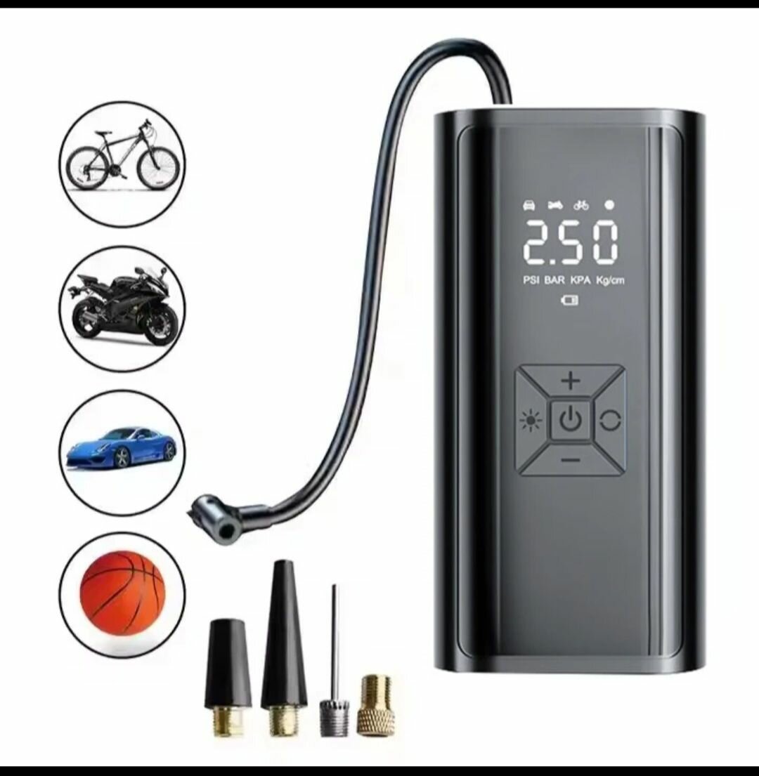 Gonfleur de pneu portable numérique