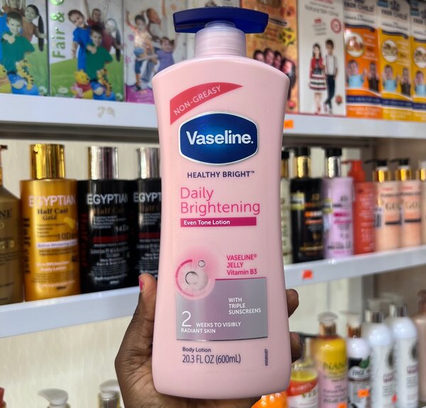 Body lotion and oil