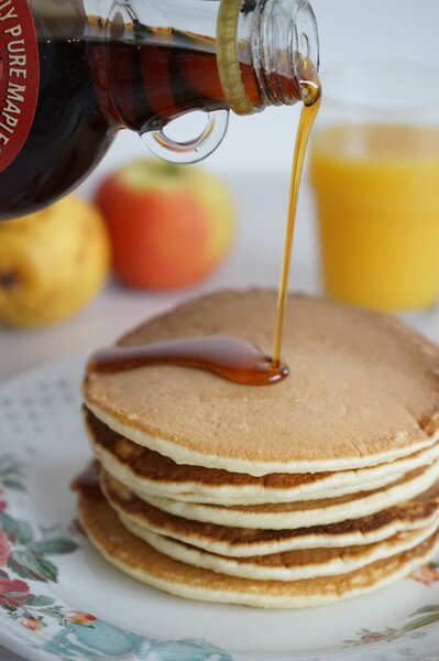 Pancake au sirop d'érable