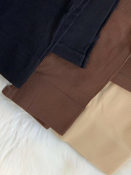 Ribbed leggings