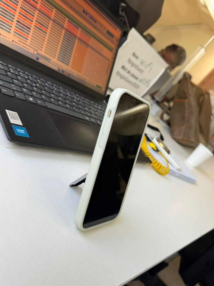 Support de téléphone pliable