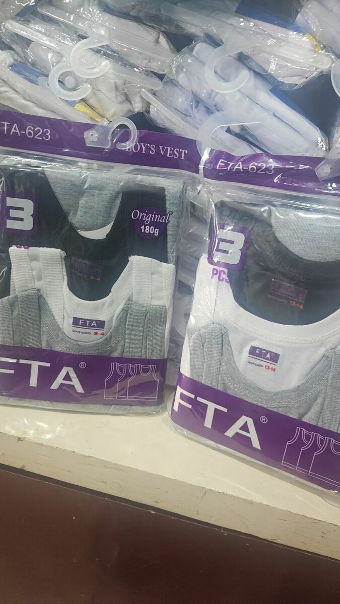 Débardeur pour enfant 3couleur