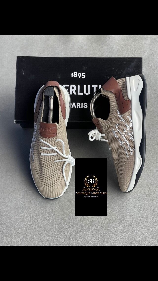 BERLUTI original dans carton semelle 100% en gomme
