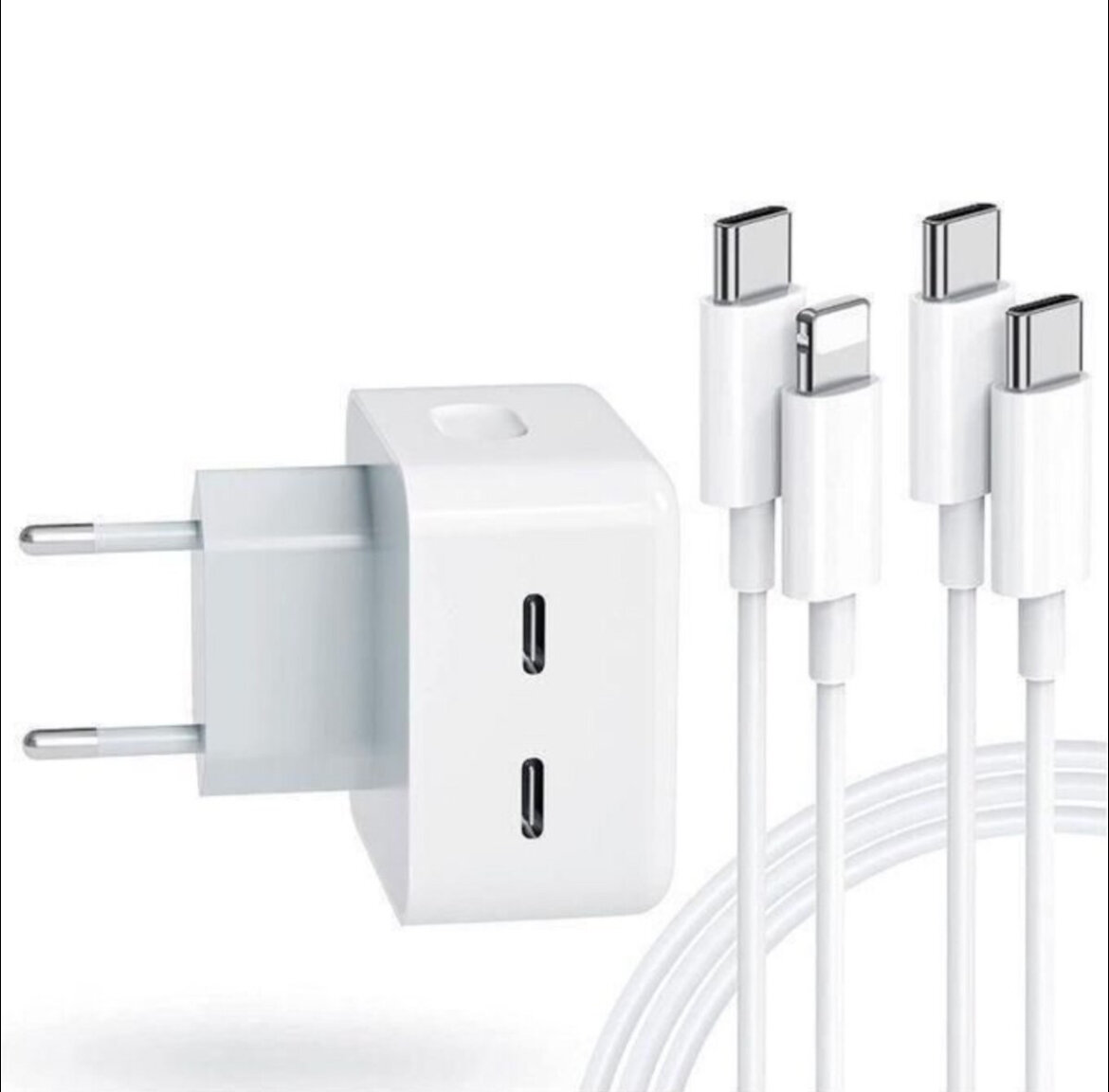 Dual USB-C Fast Charger