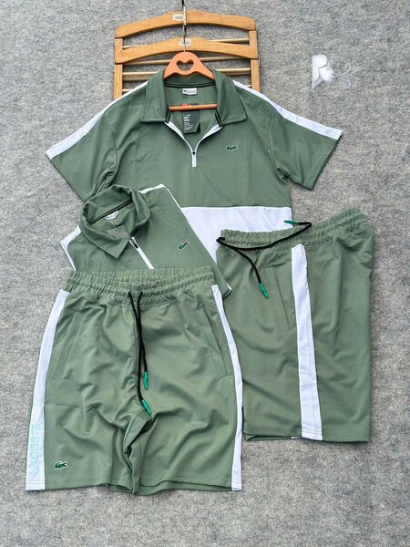 Ensemble de sport vert homme