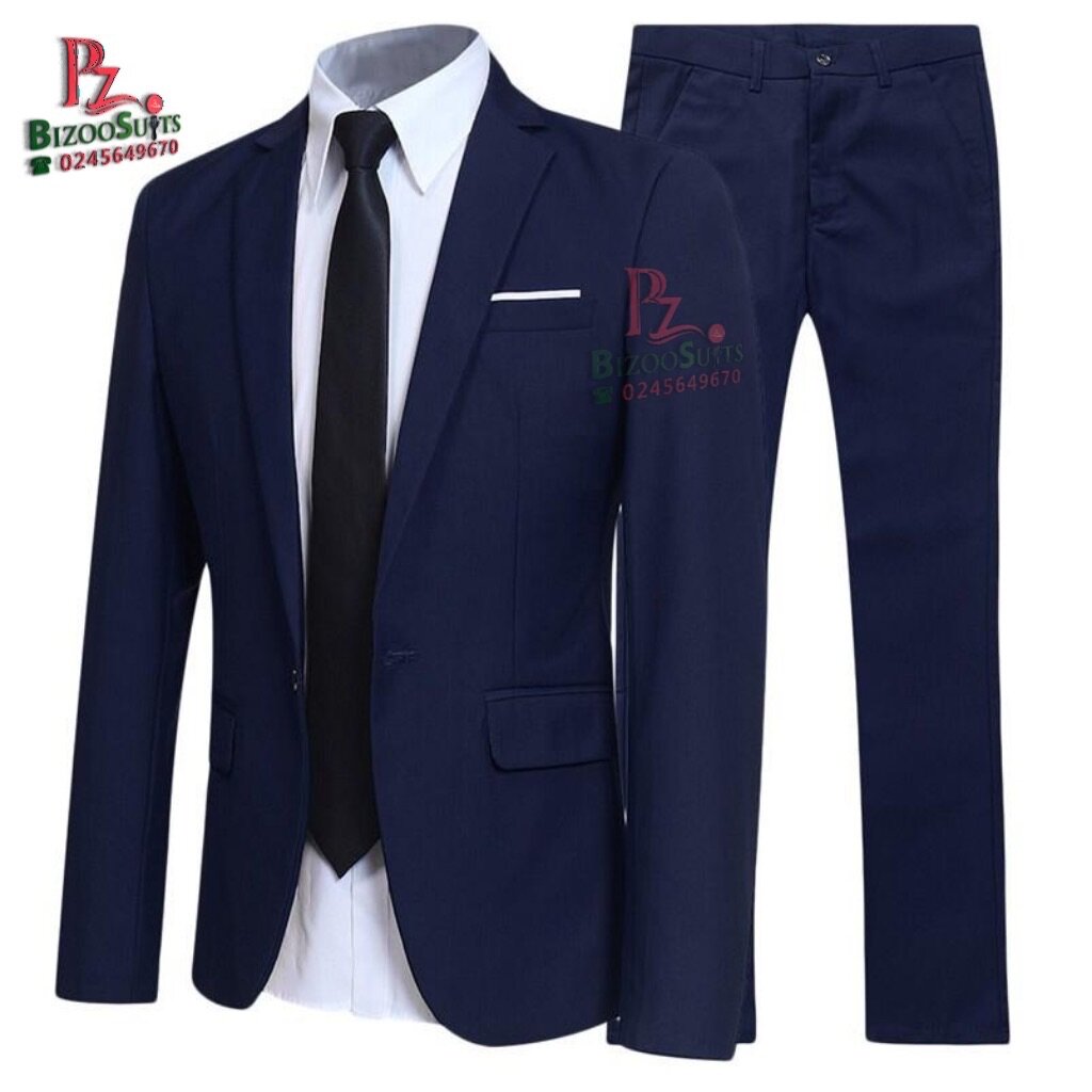 Blue black Suits (jacket & pants)