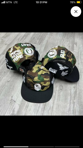 T-shirt and caps