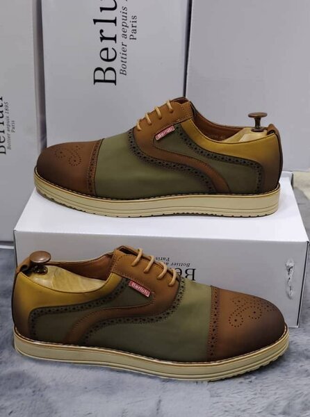 Chaussures Oxford élégantes en cuir pour hommes