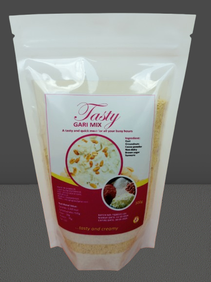 Tasty Gari Mix (Tumeric) 400g