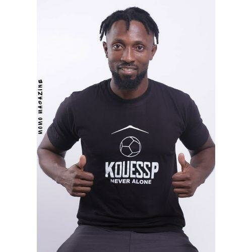 Kouessp T-Shirt Mixte - Coton -NOIR