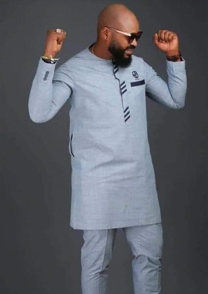 Ensemble africain élégant pour homme