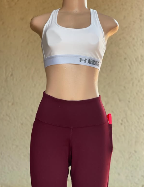 red leggings