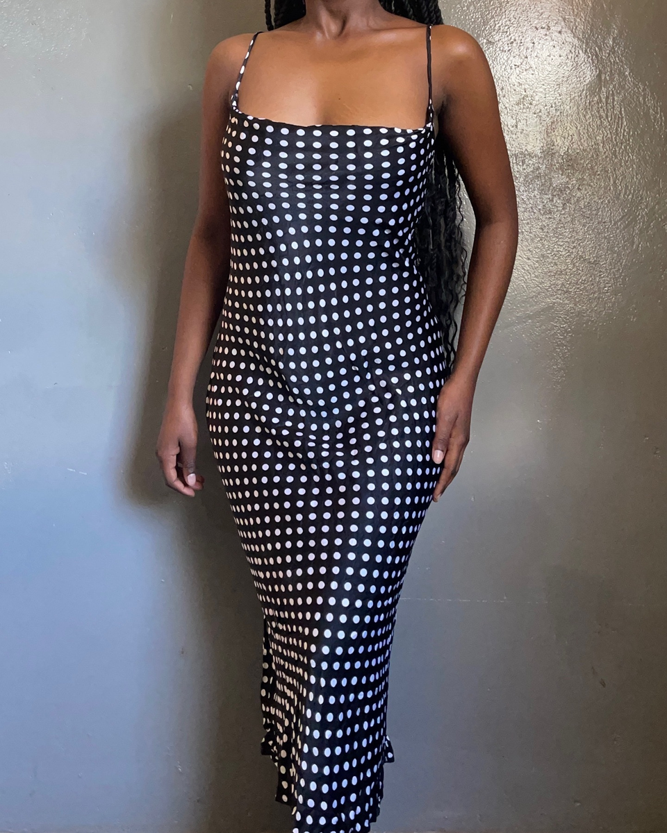 robe noir blanc 