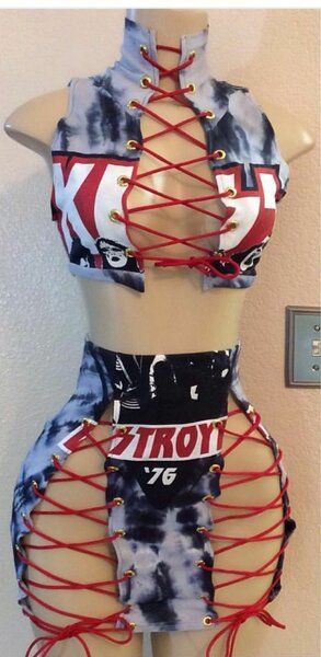 Skirt and top