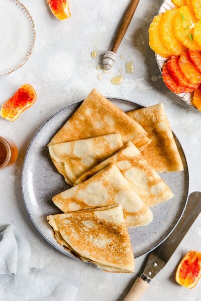 crêpes natures