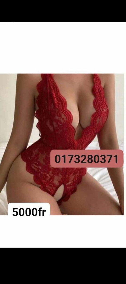 Body en dentelle rouge sexy