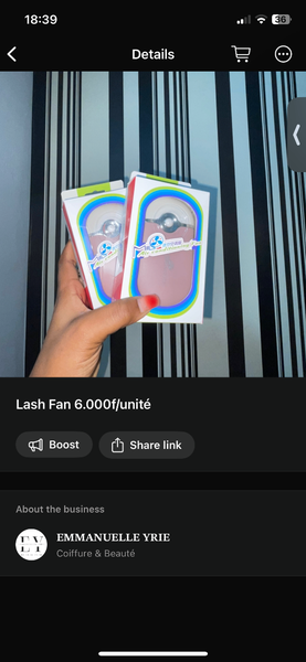 Portable Lash Fan Dryer
