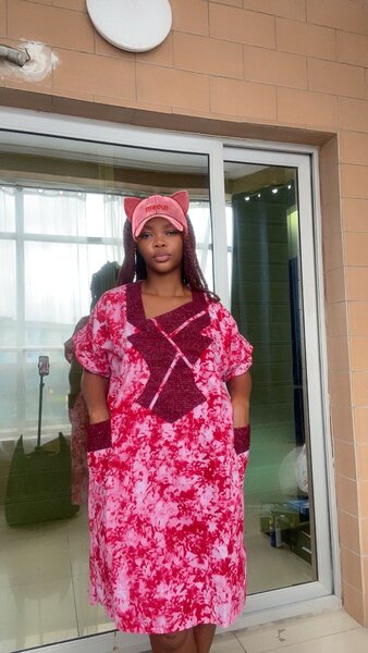 Robe ample colorée pour femmes