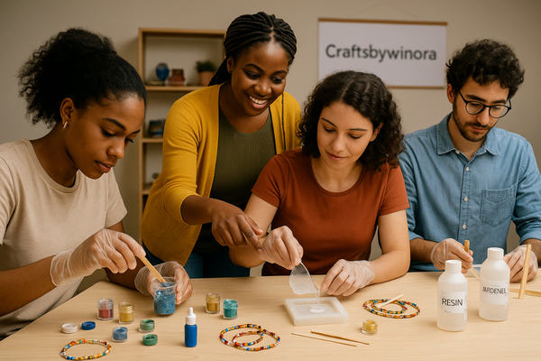 Resin art training