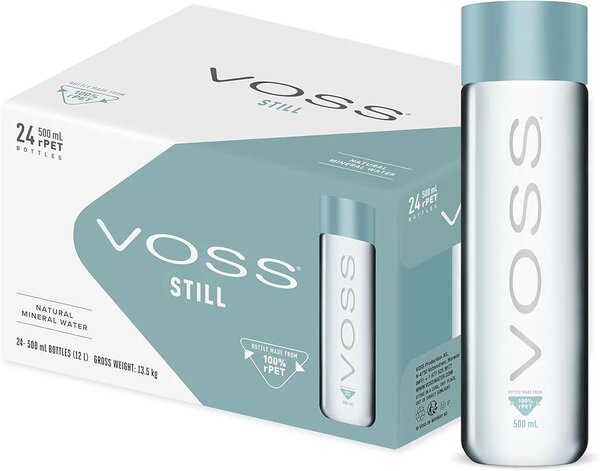 Voss Still Water 24x500ml rPET Bottles