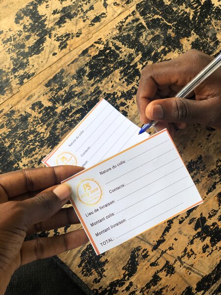 Cartes de livraison