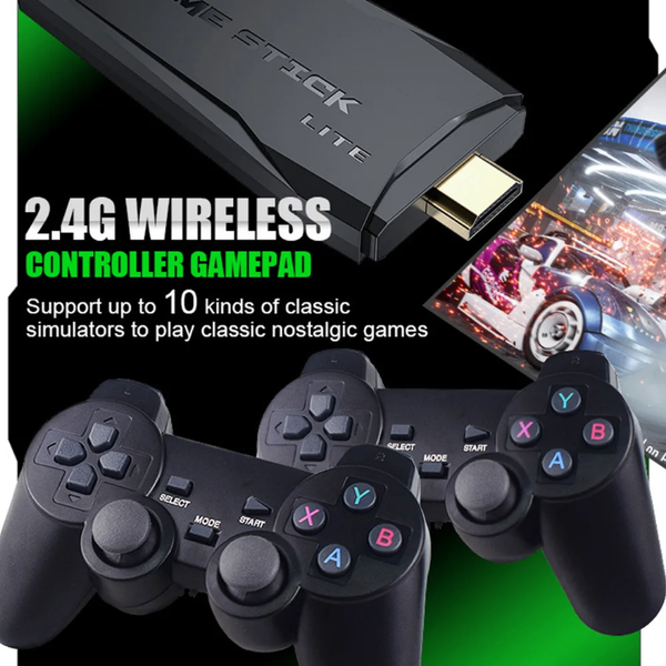 CONSOLE DE JEU VIDÉO 20000 JEUX INTÉGRÉS 2.4 G CONTRÔLEU