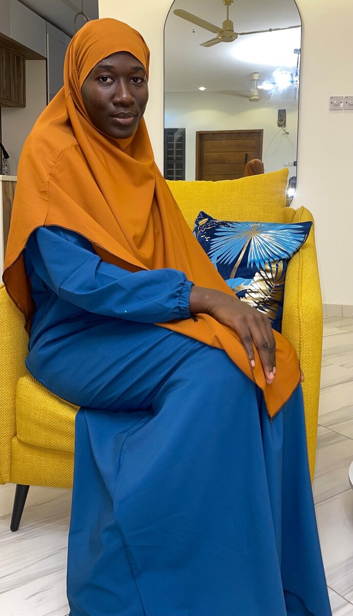 Dress and hijab