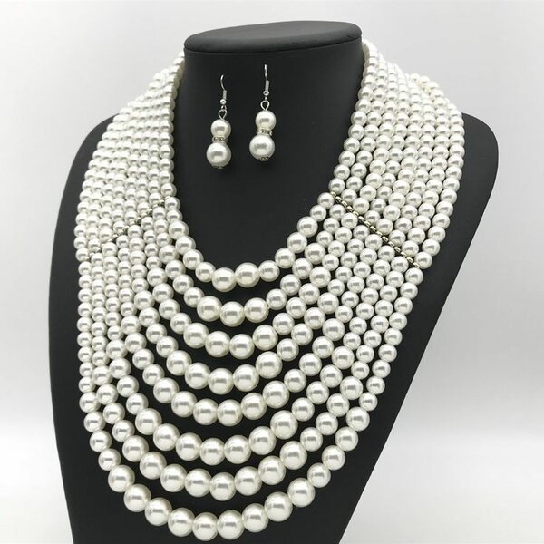 Necklace and beads