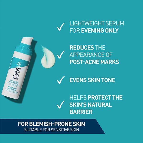 Cerave resurfacing retinol serum