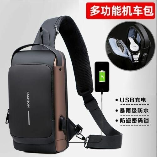 Sacoche antivol USB imperméable