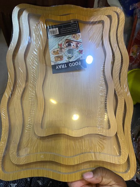 3 pieces Food Tray