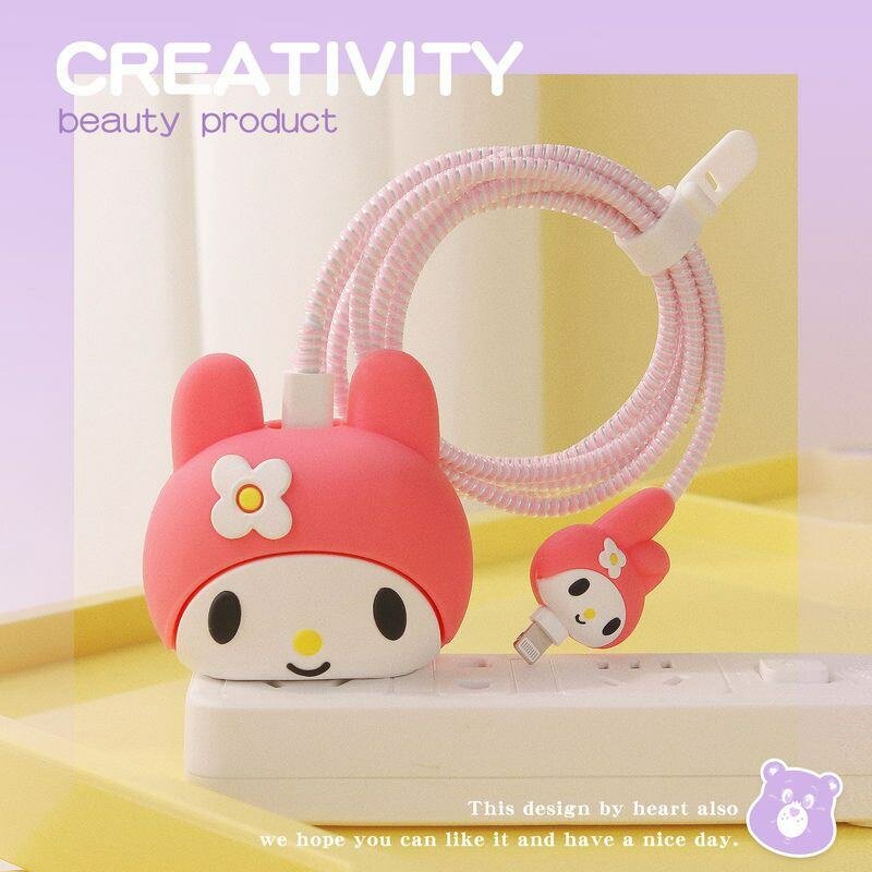 Protège chargeur cute bunny