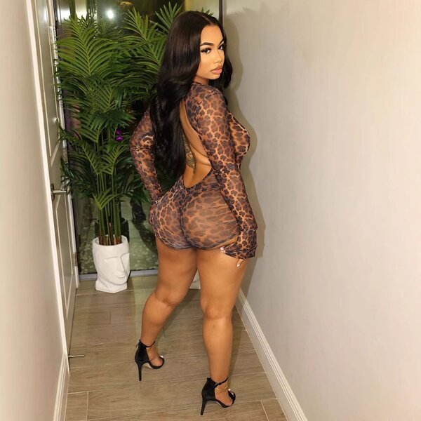 Backless Romper