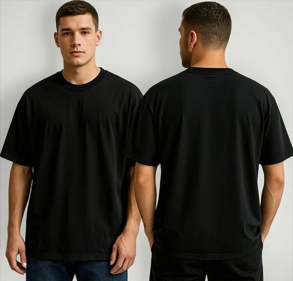T-shirt noir classique