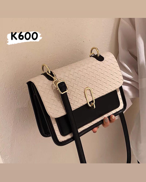 Sac blanc noir