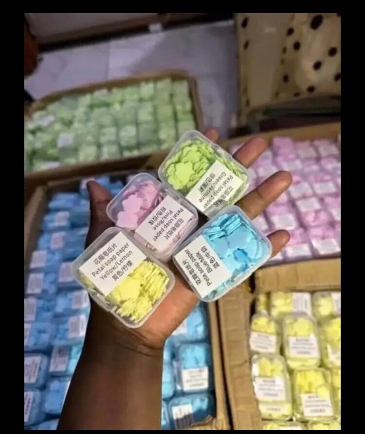 Pétales de savon